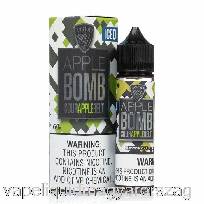 Jeges Almabomba - Vgod E-liquid - 60ml 3mg Vape Toll